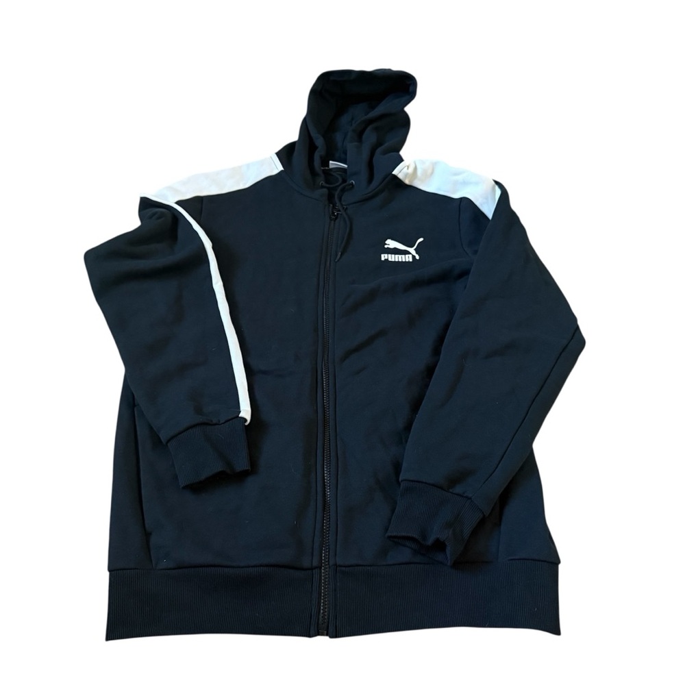 Puma Men's Black Jacket and Sweats Size L-XL Relaxation Warm Casual Lounge